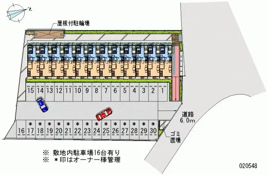 ★手数料０円★糟屋郡新宮町上府　月極駐車場（LP）